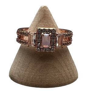 Bomb Party The Doors to the Soul Lab Grown Frosted Fire Opal Stone Size 9 Ring